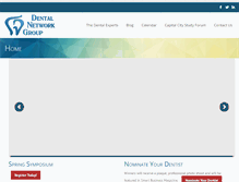 Tablet Screenshot of dentalnetworkgroup.com
